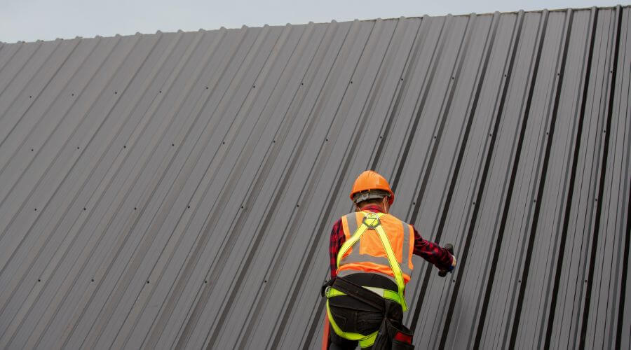 Professional metal roof installation services in Buxton, OR